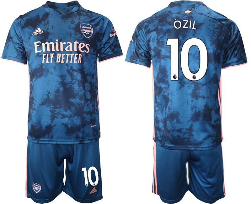 Men 2021 Arsenal away #10 soccer jerseys->customized soccer jersey->Custom Jersey